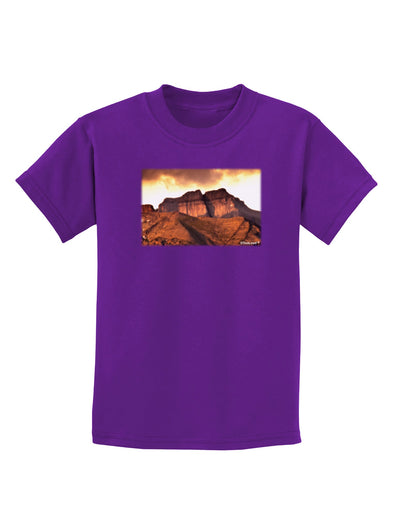 San Juan Mountain Range Childrens Dark T-Shirt-Childrens T-Shirt-TooLoud-Purple-X-Small-Davson Sales