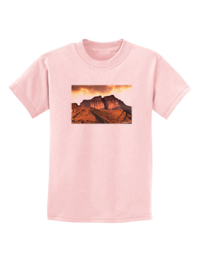 San Juan Mountain Range Childrens T-Shirt-Childrens T-Shirt-TooLoud-PalePink-X-Small-Davson Sales