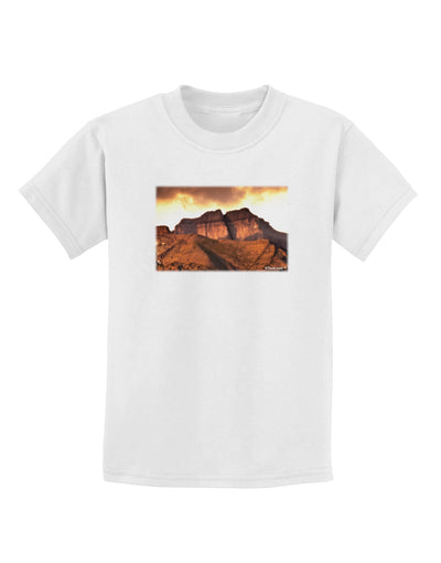 San Juan Mountain Range Childrens T-Shirt-Childrens T-Shirt-TooLoud-White-X-Small-Davson Sales