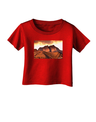 San Juan Mountain Range Infant T-Shirt Dark-Infant T-Shirt-TooLoud-Red-06-Months-Davson Sales