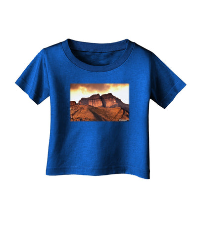 San Juan Mountain Range Infant T-Shirt Dark-Infant T-Shirt-TooLoud-Royal-Blue-06-Months-Davson Sales