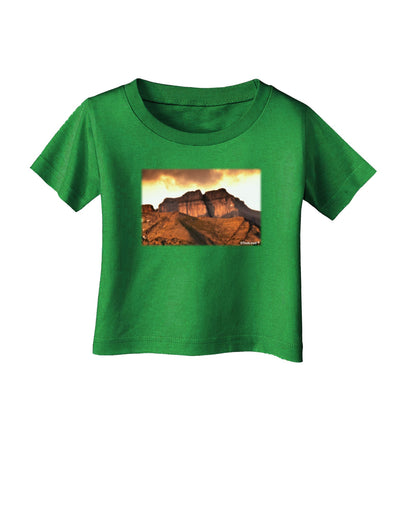 San Juan Mountain Range Infant T-Shirt Dark-Infant T-Shirt-TooLoud-Clover-Green-06-Months-Davson Sales