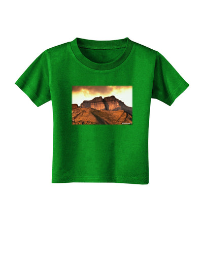 San Juan Mountain Range Toddler T-Shirt Dark-Toddler T-Shirt-TooLoud-Clover-Green-2T-Davson Sales