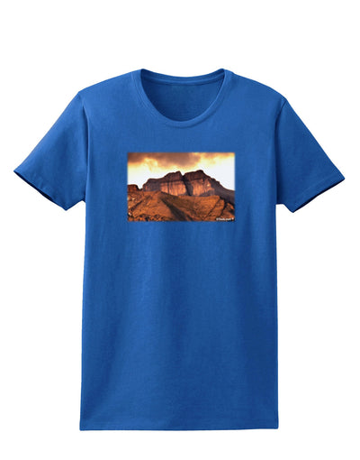 San Juan Mountain Range Womens Dark T-Shirt-TooLoud-Royal-Blue-X-Small-Davson Sales