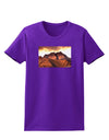 San Juan Mountain Range Womens Dark T-Shirt-TooLoud-Purple-X-Small-Davson Sales