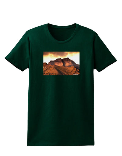 San Juan Mountain Range Womens Dark T-Shirt-TooLoud-Forest-Green-Small-Davson Sales