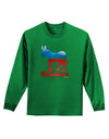 Sanders Bubble Symbol Adult Long Sleeve Dark T-Shirt-TooLoud-Kelly-Green-Small-Davson Sales