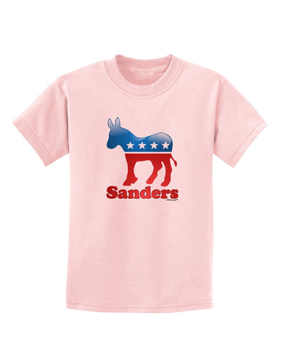 Sanders Bubble Symbol Childrens T-Shirt-Childrens T-Shirt-TooLoud-PalePink-X-Small-Davson Sales