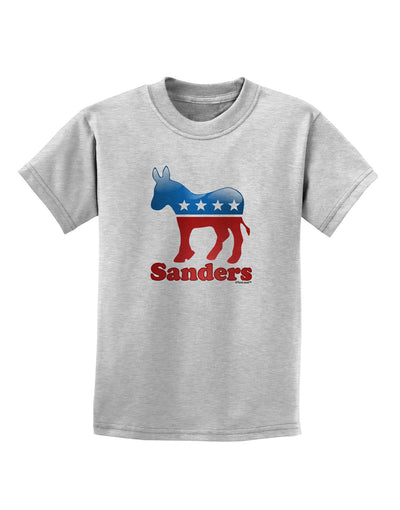 Sanders Bubble Symbol Childrens T-Shirt-Childrens T-Shirt-TooLoud-AshGray-X-Small-Davson Sales