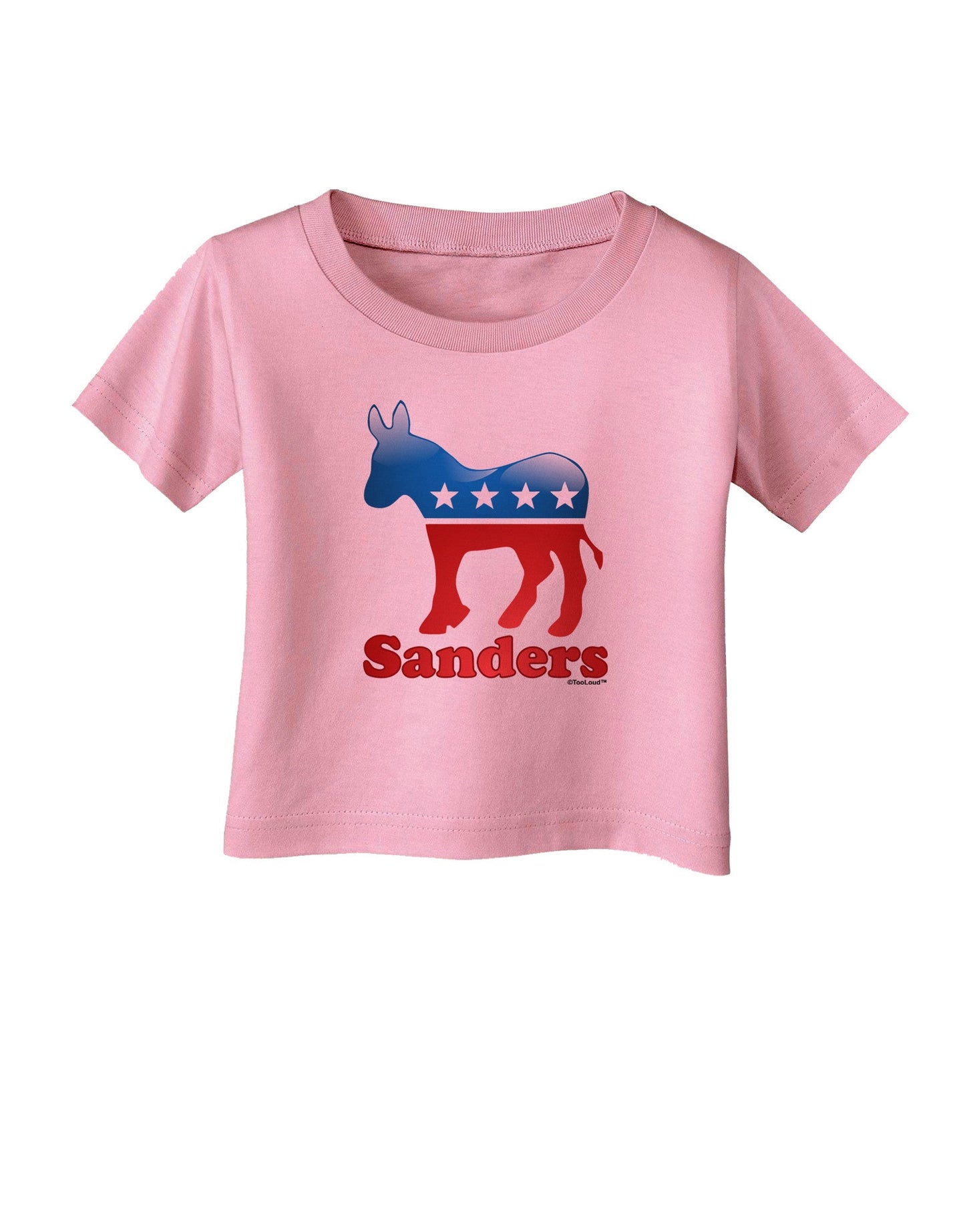 Sanders Bubble Symbol Infant T-Shirt-Infant T-Shirt-TooLoud-Candy-Pink-06-Months-Davson Sales