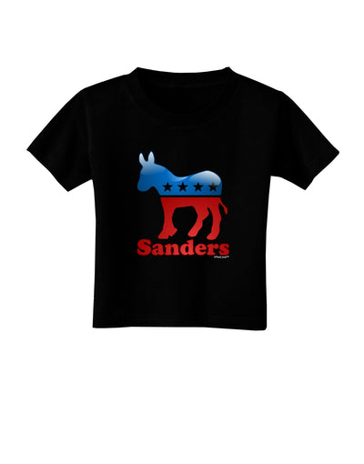 Sanders Bubble Symbol Toddler T-Shirt Dark-Toddler T-Shirt-TooLoud-Black-2T-Davson Sales