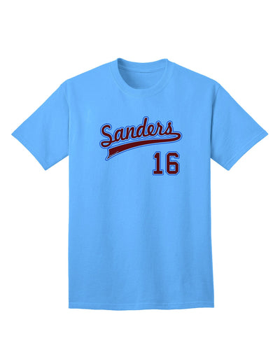 Sanders Jersey 16 Adult T-Shirt-unisex t-shirt-TooLoud-Aquatic-Blue-Small-Davson Sales