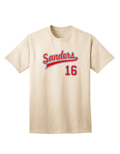 Sanders Jersey 16 Adult T-Shirt-unisex t-shirt-TooLoud-Natural-Small-Davson Sales