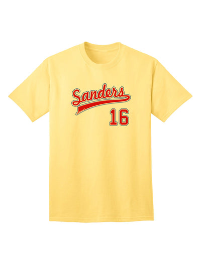 Sanders Jersey 16 Adult T-Shirt-unisex t-shirt-TooLoud-Yellow-Small-Davson Sales