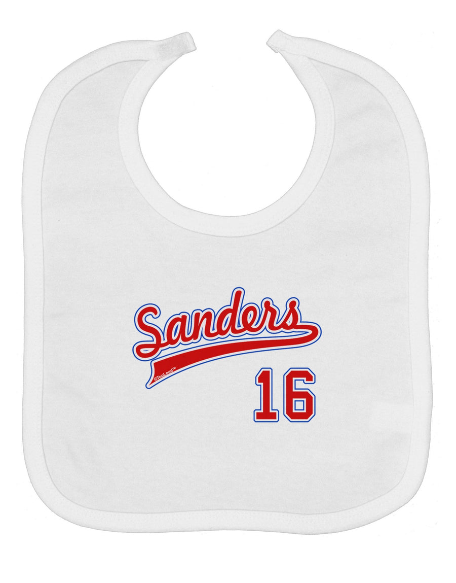 Sanders Jersey 16 Baby Bib