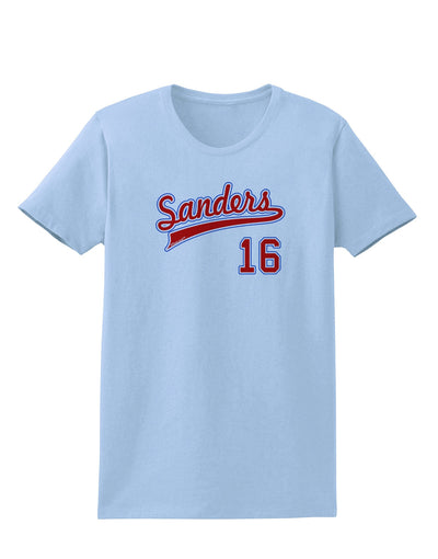 Sanders Jersey 16 Womens T-Shirt-Womens T-Shirt-TooLoud-Light-Blue-X-Small-Davson Sales