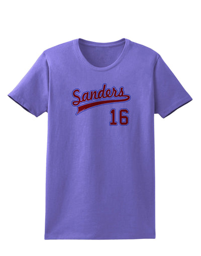 Sanders Jersey 16 Womens T-Shirt-Womens T-Shirt-TooLoud-Violet-X-Small-Davson Sales