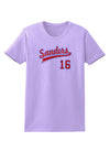 Sanders Jersey 16 Womens T-Shirt-Womens T-Shirt-TooLoud-Lavender-X-Small-Davson Sales