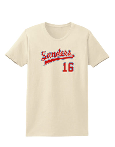 Sanders Jersey 16 Womens T-Shirt-Womens T-Shirt-TooLoud-Natural-X-Small-Davson Sales