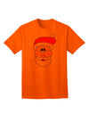 Santa Claus Face - Premium Christmas Adult T-Shirt Collection-Mens T-shirts-TooLoud-Orange-Small-Davson Sales