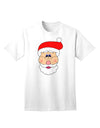 Santa Claus Face - Premium Christmas Adult T-Shirt Collection-Mens T-shirts-TooLoud-White-Small-Davson Sales