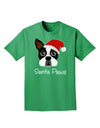 Santa Paws Christmas Dog Adult Dark T-Shirt-Mens T-Shirt-TooLoud-Kelly-Green-Small-Davson Sales