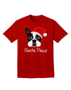 Santa Paws Christmas Dog Adult Dark T-Shirt-Mens T-Shirt-TooLoud-Red-Small-Davson Sales