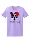 Santa Paws Christmas Dog Womens T-Shirt-Womens T-Shirt-TooLoud-Lavender-X-Small-Davson Sales