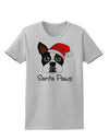 Santa Paws Christmas Dog Womens T-Shirt-Womens T-Shirt-TooLoud-AshGray-X-Small-Davson Sales