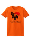 Santa Paws Christmas Dog Womens T-Shirt-Womens T-Shirt-TooLoud-Orange-X-Small-Davson Sales