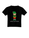 Santa's Little Helper Christmas Elf Boy Toddler T-Shirt Dark-Toddler T-Shirt-TooLoud-Black-2T-Davson Sales