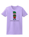 Santa's Little Helper Christmas Elf Boy Womens T-Shirt-Womens T-Shirt-TooLoud-Lavender-X-Small-Davson Sales