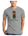 Santa's Little Helper Christmas Elf Girl Adult V-Neck T-shirt-Mens V-Neck T-Shirt-TooLoud-HeatherGray-Small-Davson Sales