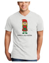 Santa's Little Helper Christmas Elf Girl Adult V-Neck T-shirt-Mens V-Neck T-Shirt-TooLoud-White-Small-Davson Sales