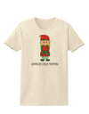 Santa's Little Helper Christmas Elf Girl Womens T-Shirt-Womens T-Shirt-TooLoud-Natural-X-Small-Davson Sales