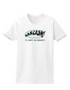 Sarcasm It's What's For Breakfast Womens T-Shirt-Womens T-Shirt-TooLoud-White-X-Small-Davson Sales