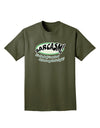 Sarcasm Natural Defense Against Stupid Adult Dark T-Shirt-Mens T-Shirt-TooLoud-Military-Green-Small-Davson Sales