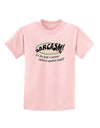 Sarcasm Natural Defense Against Stupid Childrens T-Shirt-Childrens T-Shirt-TooLoud-PalePink-X-Small-Davson Sales