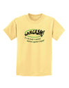 Sarcasm Natural Defense Against Stupid Childrens T-Shirt-Childrens T-Shirt-TooLoud-Daffodil-Yellow-X-Small-Davson Sales