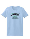 Sarcasm Natural Defense Against Stupid Womens T-Shirt-Womens T-Shirt-TooLoud-Light-Blue-X-Small-Davson Sales