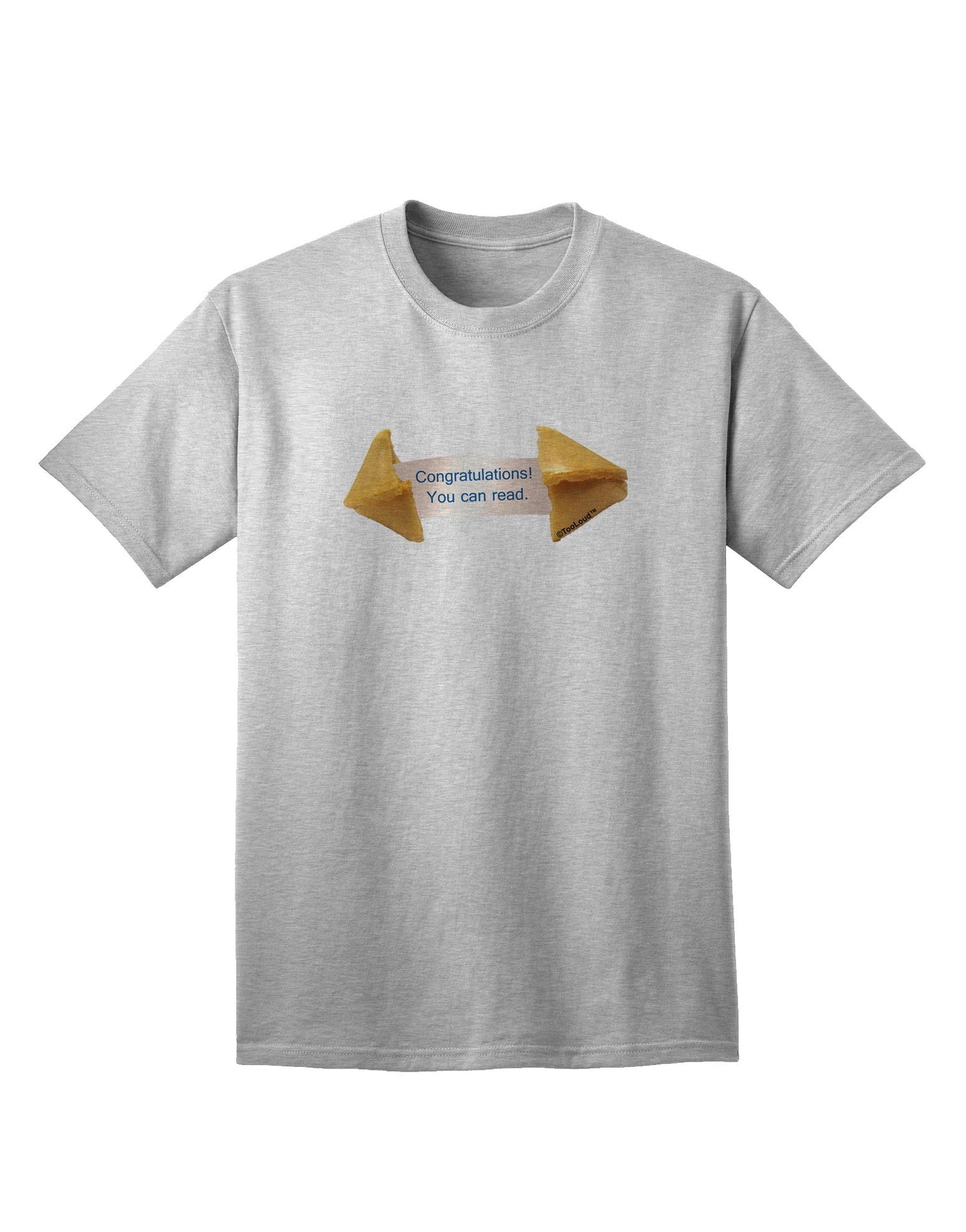 Sarcastic Fortune Cookie Adult T-Shirt-Mens T-Shirt-TooLoud-AshGray-Small-Davson Sales