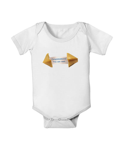 Sarcastic Fortune Cookie Baby Romper Bodysuit-Baby Romper-TooLoud-White-06-Months-Davson Sales