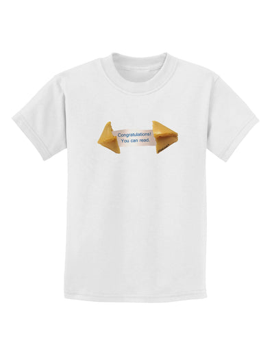 Sarcastic Fortune Cookie Childrens T-Shirt-Childrens T-Shirt-TooLoud-White-X-Small-Davson Sales