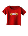 Sarcastic Fortune Cookie Infant T-Shirt Dark-Infant T-Shirt-TooLoud-Red-06-Months-Davson Sales