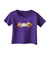 Sarcastic Fortune Cookie Infant T-Shirt Dark-Infant T-Shirt-TooLoud-Purple-06-Months-Davson Sales