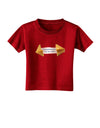 Sarcastic Fortune Cookie Toddler T-Shirt Dark-Toddler T-Shirt-TooLoud-Red-2T-Davson Sales