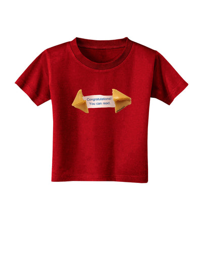 Sarcastic Fortune Cookie Toddler T-Shirt Dark-Toddler T-Shirt-TooLoud-Red-2T-Davson Sales