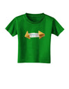 Sarcastic Fortune Cookie Toddler T-Shirt Dark-Toddler T-Shirt-TooLoud-Clover-Green-2T-Davson Sales
