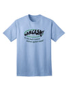 Sarcastic Natural Defense Adult T-Shirt: A Clever Wardrobe Choice for Wit and Humor-Mens T-shirts-TooLoud-Light-Blue-Small-Davson Sales