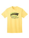Sarcastic Natural Defense Adult T-Shirt: A Clever Wardrobe Choice for Wit and Humor-Mens T-shirts-TooLoud-Yellow-Small-Davson Sales